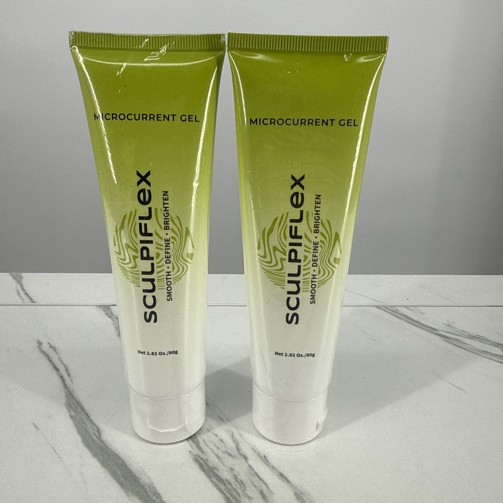 SCULPIFLEX Microcurrent Gel Smooth Define Brighten 2.82oz 2pk EXP 02/07/27